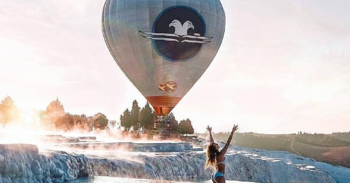 Pamukkale Hot Air Balloon Tour