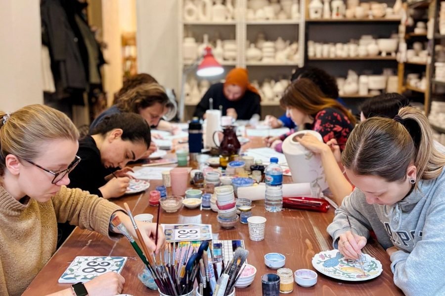 Selcuk Pottery and Painting Workshop with Transfers